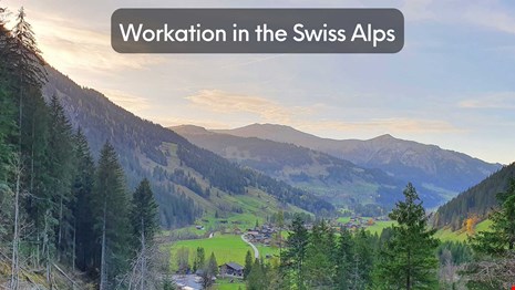 Workation in the Swiss Alps image on Nomad Stays