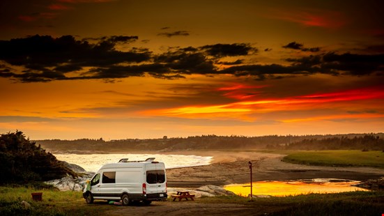 Van Life accommodation for digital nomads