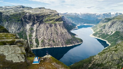 Remote worker accommodation  norway image