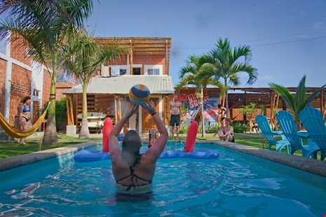 Breaky, Dinner, Yoga, Surf & Work image