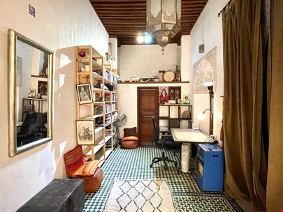 Riad in the Fez Medina Morocco room workspace image