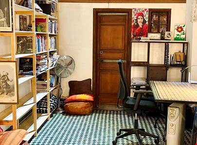 Riad in the Fez Medina Morocco room workspace image