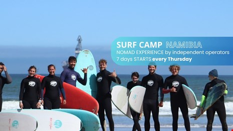7 Day Surf Camps in Namibia EXPERIENCE