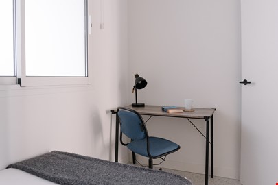 4Wanders Coliving Valencia room workspace image